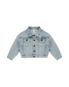 Denim Jacket || Light Washed Denim | Rylee + Cru