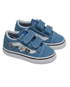 Infant clothing: Toddler Old Skool V Denim Shoe | Vans