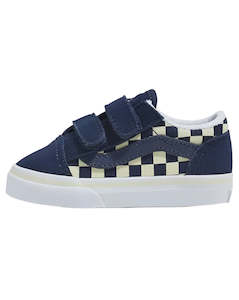 Infant clothing: TODDLER - OLD SKOOL V GLOW SUMMER NIGHTS NAVY | Vans