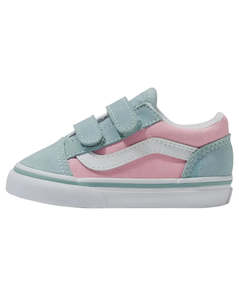 Infant clothing: TODDLER OLD SKOOL V 2-TONE GRAY/PINK | Vans