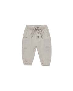 LUCA PANT || FOG |  Quincy Mae