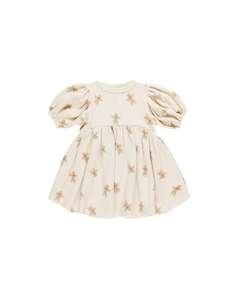 Infant clothing: WAFFLE BABYDOLL DRESS ||  GINGERBREAD