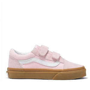 KIDS - Old Skool Velcro | Corduroy pop pink