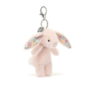 Blossom Blush Bunny Bag Charm Pink 3x4x17cm | Jellycat