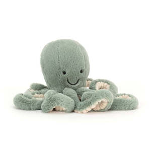 Odyssey Octopus Small Green 36x13x7cm | Jellycat