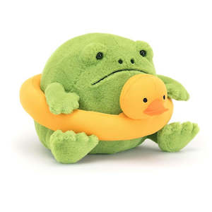 Ricky Rain Frog Rubber Ring 18x17x15cm | Jellycat