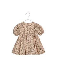 Infant clothing: Luna Dress - Fig Floral | Noralee