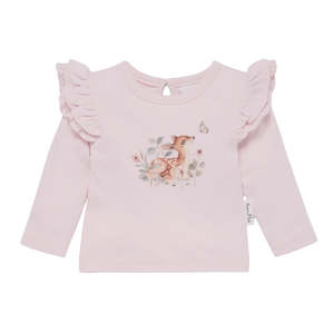 Infant clothing: Vintage Meadow Print Tee | Aster & Oak