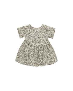 Infant clothing: BRIELLE DRESS - GREEN GARDEN | Quincy Mae