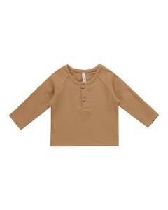 Infant clothing: Zion Shirt -  Golden | Quincy Mae