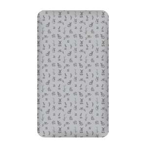 Fitted Cot Sheet - Grey Burrowers | Burrow & Be