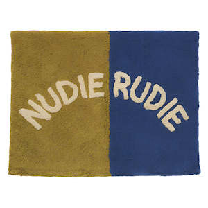 Tula Nudie Bath Mat - Cobalt | Sage x Clare