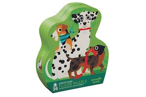 36-Piece Floor Puzzle - Playful Pups | Crocodile Creek