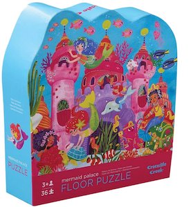 Mermaid Palace Floor Puzzle 36pc | Crocodile Creek