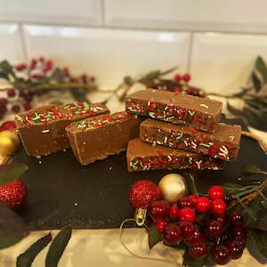 Products: Festive Christmas Chocolate Fudge