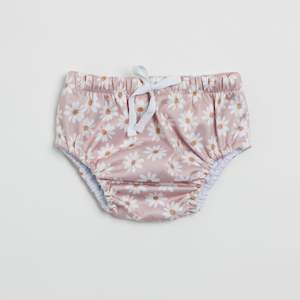 Reusable Swim Nappy - Wild Daisy Lilac Ash