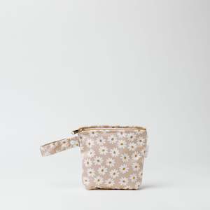 Mini Wet Bag - Wild Daisy Greige