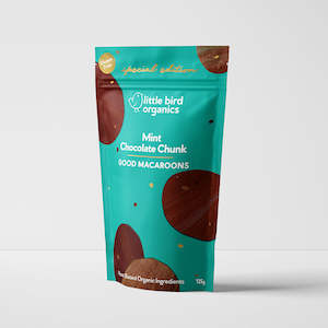 Health food wholesaling: Good Macaroons Mint Chocolate Chunk