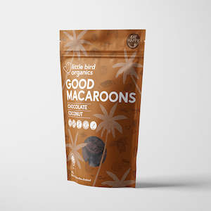 Health food wholesaling: Good Macaroons - Chocolate + Coconut