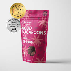 Health food wholesaling: Good Macaroons - Cacao + Raspberry