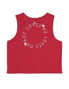 Eve Girl Loves Me Not Muscle Tank Size 12