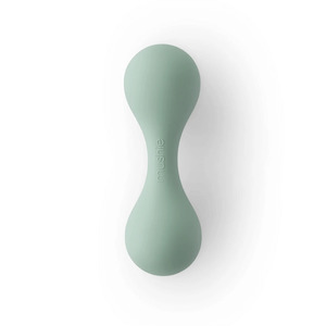 Mushie Baby Rattle - Cambridge Blue