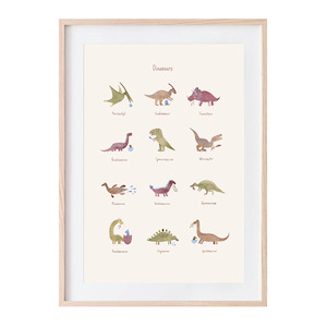 Toy: Mushie Dinosaur Poster