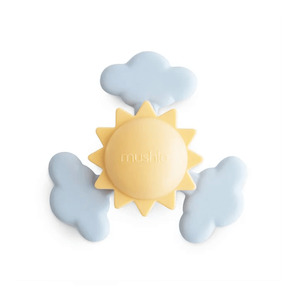 Mushie Suction Spinner Toy - Sunshine