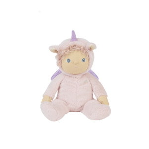 Toy: Olli Ella Dinky Dinkum Unicorn - Una Pink