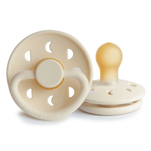 Frigg Pacifier - Latex - Moon Phase Cream