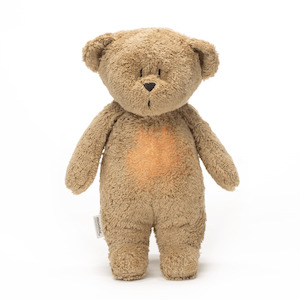 Toy: Moonie Organic Humming Bear - Cappuccino