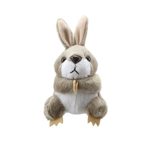 Finger Puppet - Rabbit | Grey