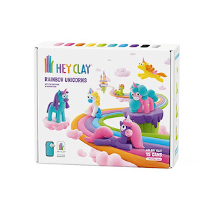 Hey Clay Mega Pack - Rainbow Unicorns