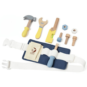 Toy: Classic World - Tool Belt | Blue & White