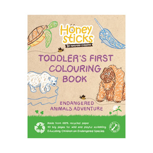 Honeysticks Colouring Book - Endangered Species