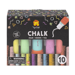 Toy: Tiger Tribe Chalk - 10 Pack