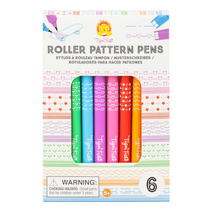 Tiger Tribe Roller Pattern Pens