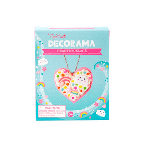 Toy: Tiger Tribe Decorama Heart Necklace