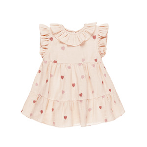 Toy: Quincy Mae Charlotte Dress - Heart Embroidery