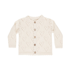 Quincy Mae Knit Cardigan - Ivory