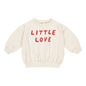 Quincy Mae Relaxed Fleece Sweatshirt - Little Love