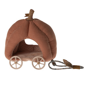 Toy: Maileg Pumpkin Carriage - Mouse