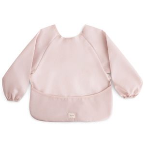 Mushie Long Sleeve Bib - Blush