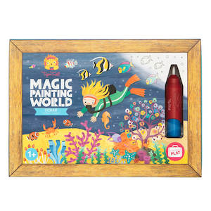 Toy: Tiger Tribe Magic Painting World - Ocean