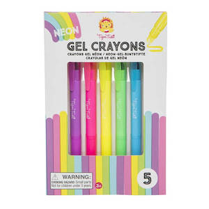 Toy: Tiger Tribe - Neon Gel Crayons