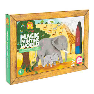 Toy: Tiger Tribe Magic Painting World - Safari