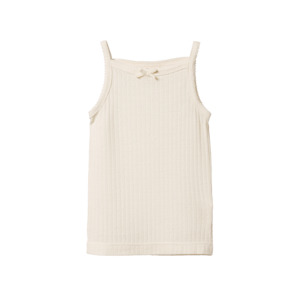 Toy: Nature Baby Merino Essential Camisole Pointelle - Natural