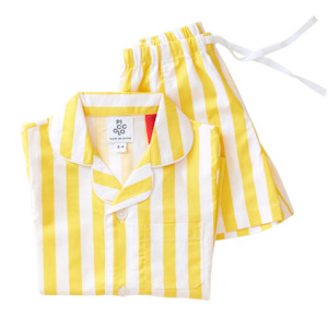 Piccolo Pyjama Short Set - Sunshine Yellow