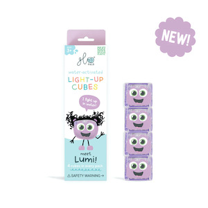 Glo Pal Cube Purple - Lumi