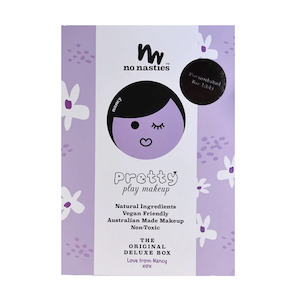 No Nasties Nancy Purple Natural Pressed Powder Kids Makeup Palette Kit